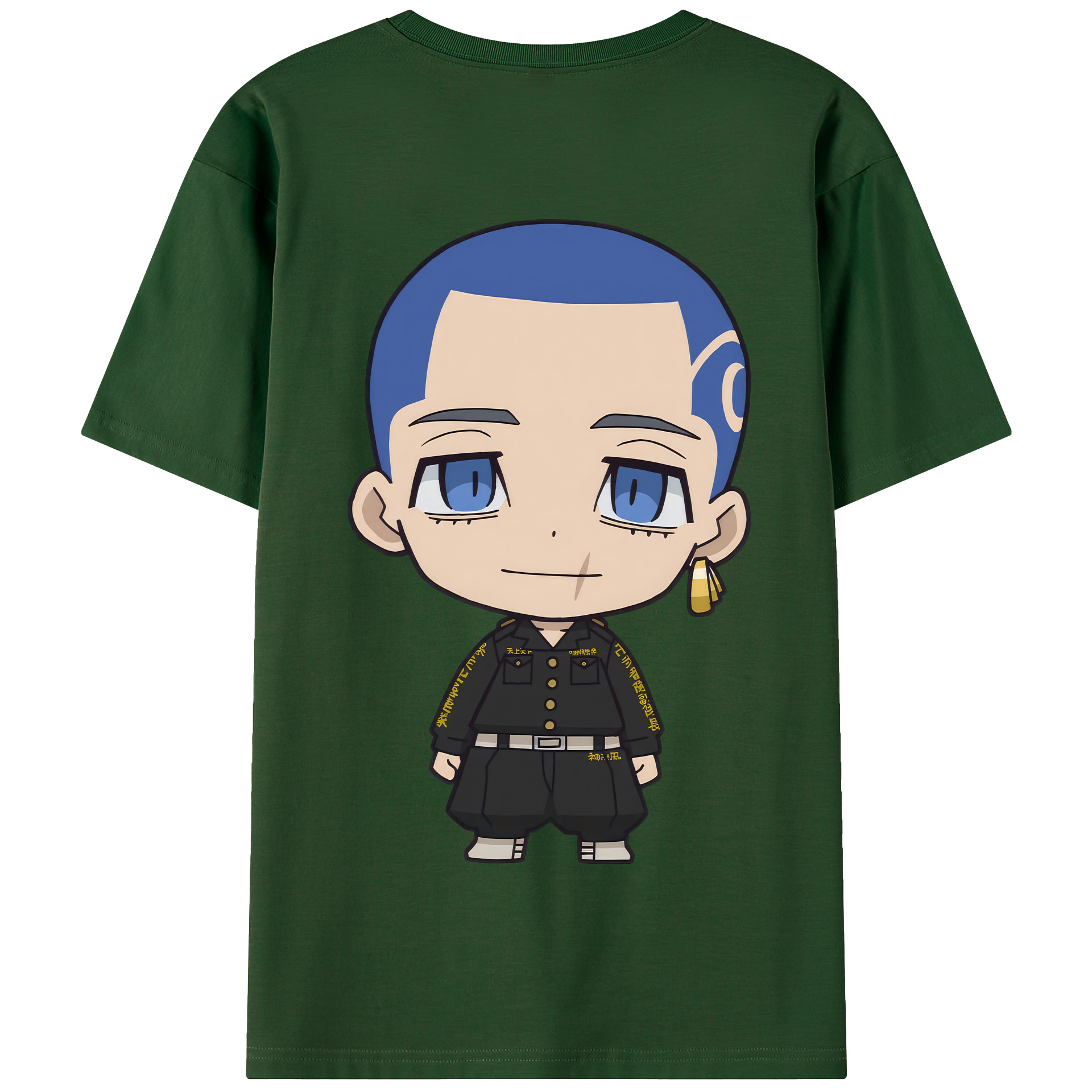 （画像用） 東京リベンジャーズ Tokyo Revengers 綿100％半袖Tシャツ（背面プリント）